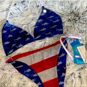 Pelagic Reversible Key West Bikini set
